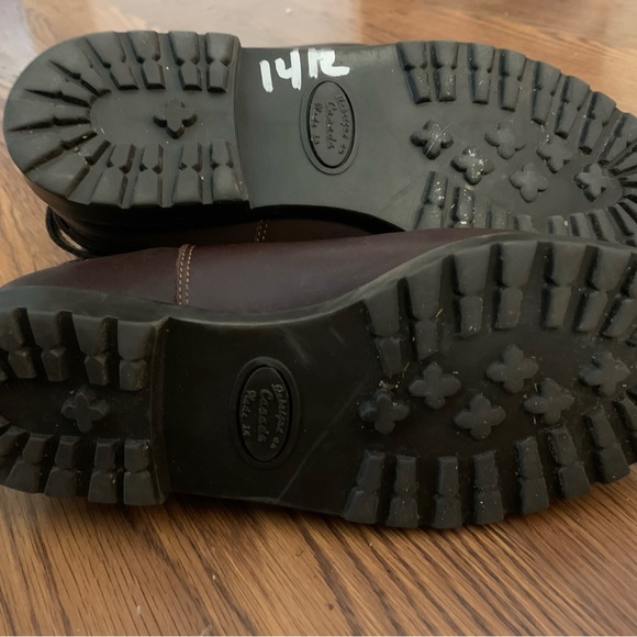 Brown leather boots - Picture 3 of 6